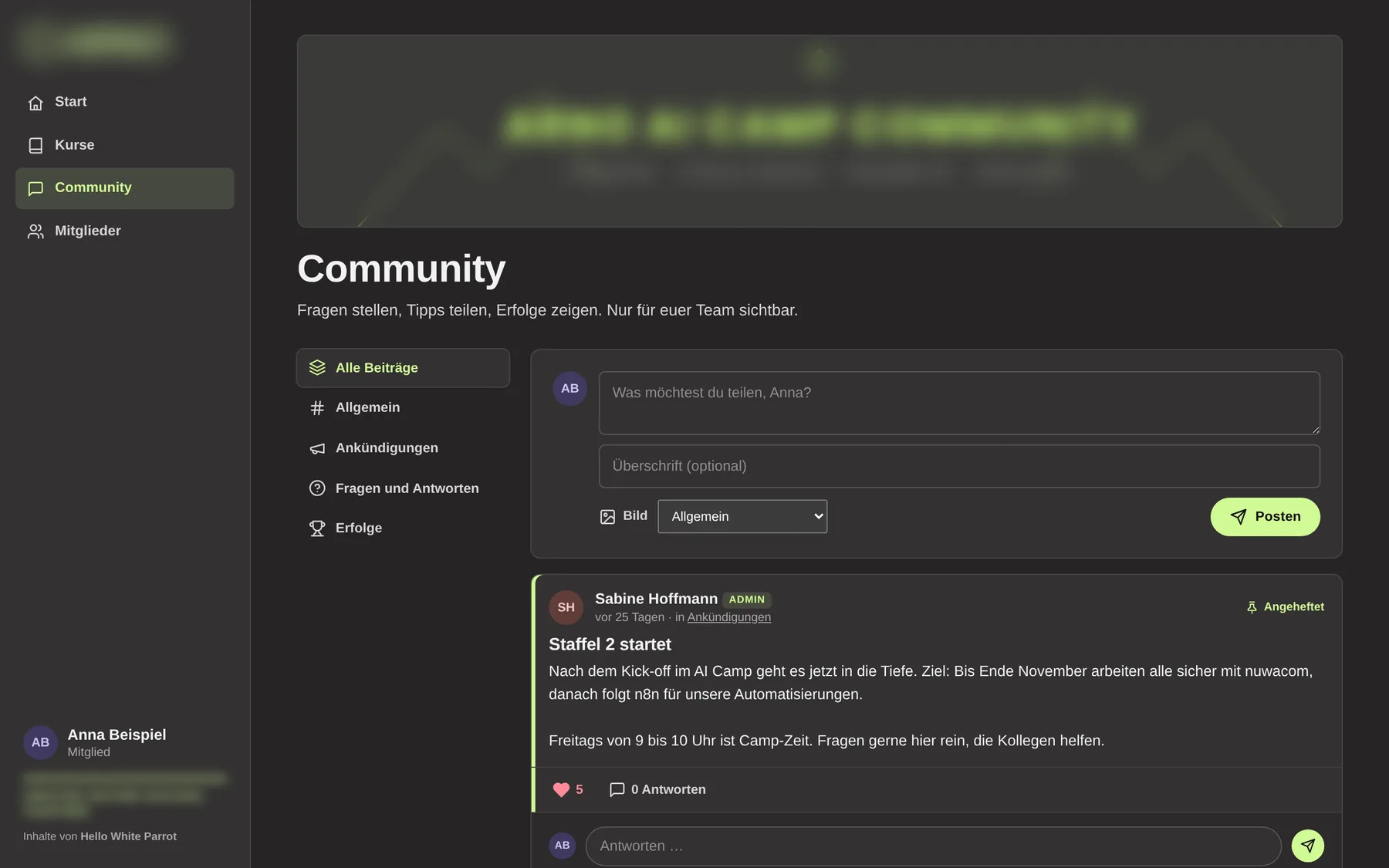 Community des AI Camp