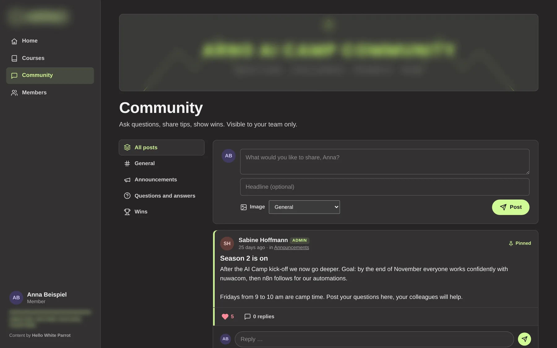 AI Camp community